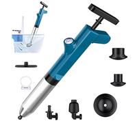 Déboucheur de toilettes haute pression - Puissant pistolet d'évacuation d'air pour toilettes, éviers, salles de bains, douches, cuisines et canalisations de sol