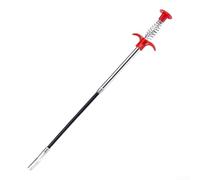 Déboucheur de tuyaux en métal avec tige extensible et tête de préhension à quatre points pour obstruer les canalisations tenaces (2)