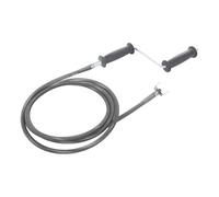 Déboucheur de vidange spirale 12 mm, 3 m + 2 m Drain Snake Set avec poignée et 2 outils, spirale pour nettoyage des tuyaux contre l'obstruction dans la cuisine/salle de bain/toilettes