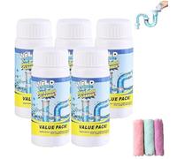 Deboucheur, Deboucheur Evier, Déboucheur Canalisation, Nettoyant Puissant Canalisation, Idéal en Cas D'eau Stagnante - Cuisine, Salle de Bains, Toilettes (5)