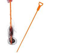 Déboucheur d'évier - Crochet de nettoyage de canalisation domestique | Crochet de nettoyage d'égouts pliable pour cheveux bouchés | Outil de déboucheur d'évier Portable, drague de tuyau de toilette