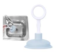 Déboucheur d'évier de cuisine - Puissant petit outil manuel compact | 10,5 x 10,4 x 16,5 cm efficace pour salle de bain, cuisine, pompe robuste, poignée en acier inoxydable pour douche, baignoire
