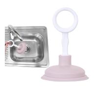 Déboucheur d'évier de cuisine - Puissant petit outil manuel compact | 10,5 x 10,4 x 16,5 cm efficace pour salle de bain, cuisine, pompe robuste, poignée en acier inoxydable pour douche, baignoire