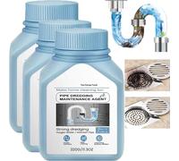 Déboucheur d'évier et de vidange 320 g, nettoyeurs et débouche-canalisations, déboucheur d'évier de cuisine, nettoyant puissant, outil de toilette à nettoyage rapide pour cuisine, salle de bain