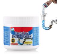 Déboucheur Professionnel Cristaux Soude Caustique - Poudre WC, Canalisations, Évier, Douche - Dégorgeir Efficace Tuyaux