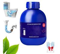 Deboucheur,Puissant Nettoyant For Évier Et Canalisations,Déboucheur Canalisation For l'Extérieur Et Cuisine, Agent De Dragage De Tuyaux Puissant (1*a)