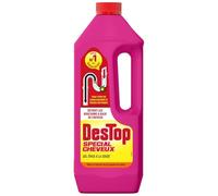 Déboucheur Spécial Cheveux Gel Épais DESTOP - le flacon de 1L Lot De 3 - Par Lot