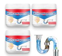 Déboucheur Surpuissant, 2025 Nouve Super déboucheur cheveux, Déboucheur WC, Deboucheur Canalisation Professionnel pour Cuisine et Salle de Bains (3PCS)