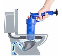 deboucheur toilettes piston debouchage wc bouche pompe haute pression canalisations manuel avec 4 adaptateurs outil nettoyage YYV