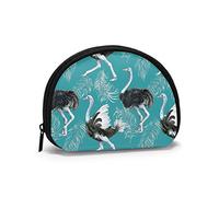 Debout Autruche Ours Polaire Famille Porte-Monnaie Portefeuilles Pochette à Langer Porte-clés Funky Fermeture éclair Petits Sacs de Maquillage cosmétiques