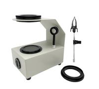 Debout de Bureau Polariscope Rotatif LED,Testeur de Contrainte de Lentille,éClairage de Source de LumièRe Chaude IntéGré,Interrupteur à une Touche,Adapté pour Qualifier les Pierres PréCieuses(Size:B)