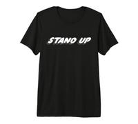 Debout | Défendez-Vous et défendez Vos Droits T-Shirt Haut de Gamme
