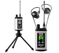 Debra EST-12 Système de Monitoring in-Ear UHF Professionnel - 1 Récepteur, Transmission sans Latence, Portée Étendue, Boîtier Métallique pour Scène et Studio