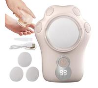 Débrancher des callosités électriques pour les pieds, dissolvant de cals électriques à pied,Retonnement de la peau morte du gratte-parole - Outils de pédicure rechargeables avec guidage de lumière LED