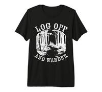 Débranchez la randonnée, Le Camping, déconnectez-Vous et promenez-Vous T-Shirt Haut de Gamme