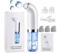 Débris De Point Noir Électrique, Kit De Nettoyant À La Peau À Vide À Pores, Plateau De Traitement Du Nez Du Visage, Disposition En Mode D'aspiration Réglable, Configuration De La Peau De Voyage De Ret