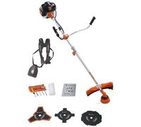 Débroussailleuse 52 cm3, bobine + 3 disques et harnais