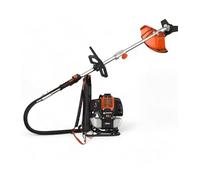 Débroussailleuse à dos thermique DAEWOO 2 temps, 51,7 cm3, avec fil et lames 3 dents - DBC520BG