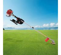 Débroussailleuse à essence 26 cc - Moteur à essence 2 temps - Désherbeur avec sangle de transport et lunettes de protection - Pour l'agriculture et la sylviculture, l'aménagement paysager et les zones