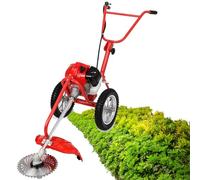 Débroussailleuse à gaz pour tondeuse à gazon, machine de désherbage manuelle, tondeuse à gazon portable pour une coupe et un entretien efficaces de l'herbe