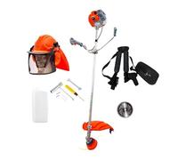 Débroussailleuse Barre Fixe 28mm 52.7cc + Casque Forestier + Disque Vidia