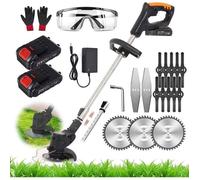 Débroussailleuse Électrique sans Fil - 36V - 2 Batteries - Faible Bruit et Vibrations