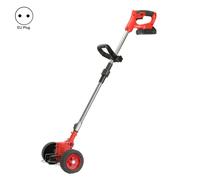 Débroussailleuse électrique sans fil avec batterie rechargeable 24 V 2000 mAh et manche en forme de D