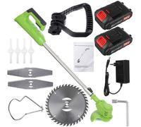 Débroussailleuse électrique sans fil coupe Bordure 36V avec 2 batteries PRISE EU