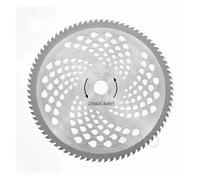 Débroussailleuse en alliage à pointe de carbure, lame de scie, tondeuse à gazon, coupe gazon, outil de jardin, disque de coupe de remplacement, 40T/60T/80T, 10 pouces(1PC 80T)