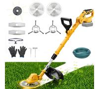 Débroussailleuse sans balais pour débroussailleuse Dewalt 20 V Max (sans batterie), coupe-bordures à batterie 4 en 1, débroussailleuse légère pour pelouse, cour, jardin