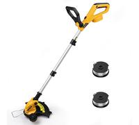 Débroussailleuse sans fil 3 en 1 (sans batterie) compatible avec batterie Dewalt 20 V, diamètre de coupe de 30,5 cm, alimentation automatique, désherbeur/tondeuse pliable pour jardin, coupe-herbe