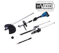 Débroussailleuse +taille-haies +coupe-bordures+élagueuse sans fil BC-MFH400-X - - SCHEPPACH 20V IXES - sans batterie ni chargeur