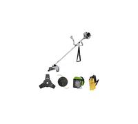 Débroussailleuse thermique 43Cm3 + Casque de sécurité anti-bruit + Gants de protection