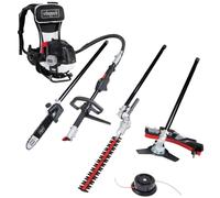 Débroussailleuse Thermique 4en1 52cc - Elagueuse Taille-haies Coupe-bordures