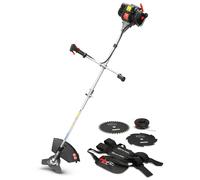 Débroussailleuse thermique 52cc - bobine + 3 lames - Elem Garden