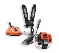 Fuxtec Débroussailleuse Thermique FX-MS162 Multitool 2 en 1 62cm3 Coupe Bordure Rotofil Essence Conçue pour Mauvaises Herbes, Arbustes et Espaces Verts