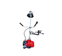 Débroussailleuse Thermique Professionnel 52cc, Kit Complet avec Disque en métal Herbe, Bobine de Fil, Rouge