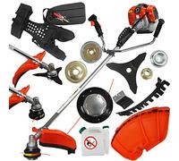 Débroussailleuse tondeuse 62cc DEMON® RQ 580 TURBO avec moteur à explosion moteur : 2 temps mélange de carburant : 25:1 tondeuse à gazon jardin