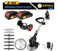 Debroussailleuse Tondeuse Jardin Sans Fil, Modele: 2 Batteries