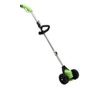 Débroussailleuses Electrique sans Fil, Débroussailleuse Electrique Bordure, 1300mAh Batterie, Poignée Réglable, Coupe Bordure sans Fil pour Jardin et Cour (Vert)