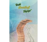 Debt Snowball Tracker: Your Handy Yearly Guide to Monitor your Debt.⎮Size: 6x9 inches.⎮Perfect for Gift.