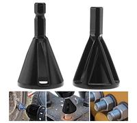 Deburring Tool Enlever Bavure Acier Inoxydable Outil De Chanfrein En Acier Inoxydable Externe D'ébavurage Outil À Chanfreiner Rapidement Les Réparations Endommagés Boulons(2 pièces)