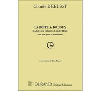 DEBUSSY C. - BOITE A JOUJOUX BALLET POUR ENFANTS - PIANO 4 MAINS