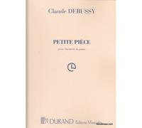 DEBUSSY CLAUDE - PETITE PIECE - CLARINETTE, PIANO