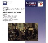 Debussy - Debussy: String Quartet in G minor; Ravel : String Quartet in F major; Fauré : Piano Trio