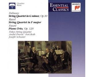 Debussy - Debussy: String Quartet in G minor; Ravel : String Quartet in F major; Fauré : Piano Trio