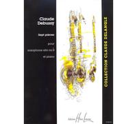 Partitions classique LEMOINE DEBUSSY CLAUDE - PIÈCES (7) - SAXOPHONE, PIANO Saxophone