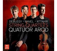 Quatuor Arod – Debussy / Ravel / Attahir : Quatuors à cordes – CD – Warner Music