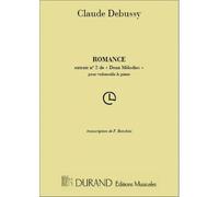 DEBUSSY - ROMANCE - VIOLONCELLE ET PIANO