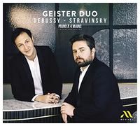 Debussy et Stravinsky – Piano à quatre mains – CD – Harmonia Mundi